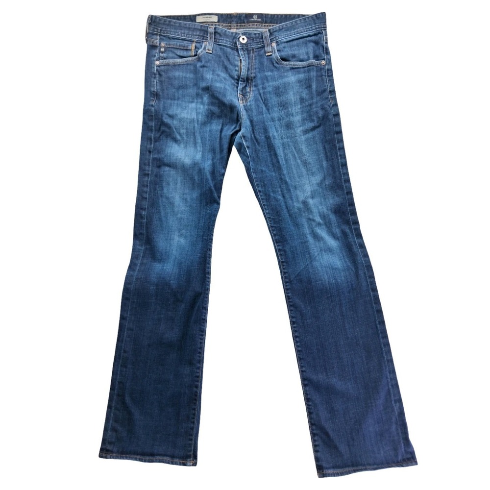 AG Adriano Goldschmied Protege Jeans Mens 33x32 Blue Straight Leg Denim Pants